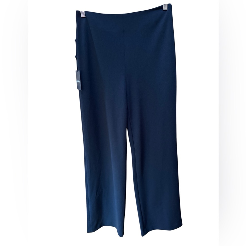 NWT DKNY Left Hip Zip Wide Leg‎ Trousers